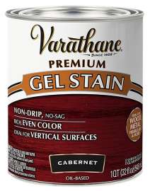 VARATHANE 358300 Premium Stain, Cabernet, Gel, Paste, 1 qt