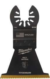 Milwaukee 49-25-1241 Blade, 2-1/2 in, 1-5/8 in D Cutting, HCS/Titanium