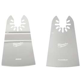 Milwaukee 49-25-2202 Scraper Variety Pack, 2 in, 1-5/8 in D Cutting, Stainless Steel
