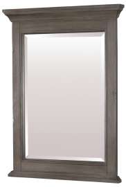 Foremost Brantley Series BAGM2432 Framed Mirror, Rectangular, 24 in W, 32 in H, Wood Frame, Wall Mounting