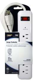 PowerZone OR802124 Surge Protector, 125 V, 15 A
