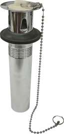 ProSource PMB-156 Lavatory Plug, Pull-Out, Chrome