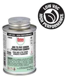 Oatey 3090035V Medium-Bodied Fast Set Cement, Liquid, Green, 4 oz Can