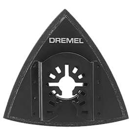 DREMEL MM14U Oscillating Tool Backing Pad, Universal Hook and Loop, Metal, Black