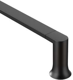 BAR TOWEL GENTA MATTE BLK 18IN