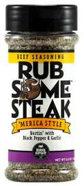 BBQ SPOT OW85330 Steak BBQ Seasoning, Garlic, Pepper Flavor, 5.6 oz
