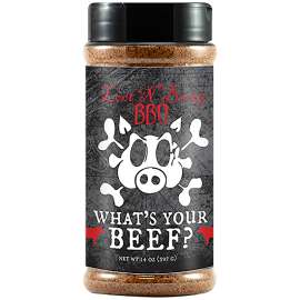 BBQ SPOT OW88400 Loot N' Booty Beef BBQ Rub, 14 oz Bottle