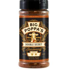 Big Poppa's OW86161-C BBQ Rub, Double Secret Steak Flavor, 14 oz Shaker