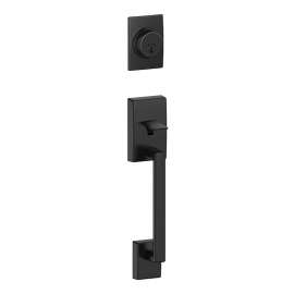 Schlage F58CEN622 Handleset, 1 Grade, Keyed Key, C Keyway, 1-3/4 to 1-7/8 in Thick Door, Residential