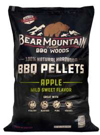 PELLET WOOD BBQ APPLE 20LB