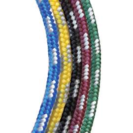 BARON 54027 Rope, 5/8 in Dia, 100 ft L, 355 lb Working Load, Polypropylene, Assorted Colors