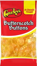 Gurley's 743773 Candy, Butterscotch Button Flavor, 6 oz