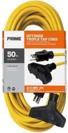 CORD EXT TRI-TP SJTW 12/3 50FT
