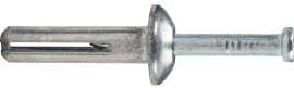 DeWALT Zamac Nailin 2814 Nail Anchor, 1/4 in Dia, 1-1/4 in L, Carbon Steel/Zamac