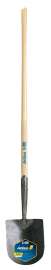 JACKSON J-450 1272800 Pony Caprock Irrigation Shovel, 9 in W Blade, Steel Blade, Hardwood Handle, Straight Handle