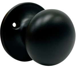 ProSource Dummy Lock, Tubular Knob, Matte Black