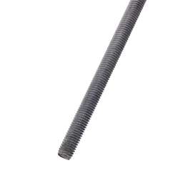 National Hardware N825-008 Threaded Rod, 72 in L, A Grade, Steel, Galvanized, UNC Thread