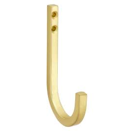 National Hardware Reed N337-905 Multi-Purpose Hook, 60 lb, Steel, Brushed Gold