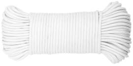 BARON 63016 550 Paracord, 5/32 in Dia, 50 ft L, White