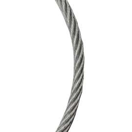 BARON 695940 Cable, 3/32 in Dia, 500 ft L, Galvanized