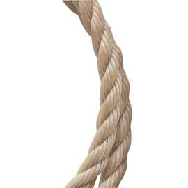 BARON 52305 Rope, 3/8 in Dia, 50 ft L, 244 lb Working Load, Polypropylene, Tan