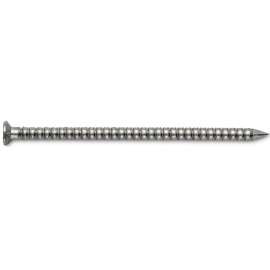 ProFIT 0241135 Siding Nail, 6D, 2 in L, 304 Stainless Steel, Checkered Brad Head, Ring Shank, 5 lb