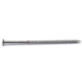 ProFIT 0241158 Siding Nail, 8D, 2-1/2 in L, 304 Stainless Steel, Checkered Brad Head, Ring Shank, 1 lb