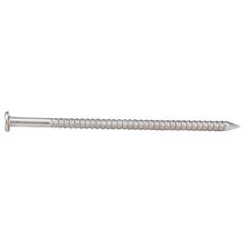 ProFIT 0246178S Deck Nail, 10D, 3 in L, 316 Stainless Steel, Ring Shank, 1 lb