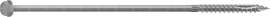 Camo 0369274 Structural Screw, 5/16 in Thread, 10 in L, Hex Head, Hex Drive, Sharp Point, Hot-Dipped Galvanized, 50