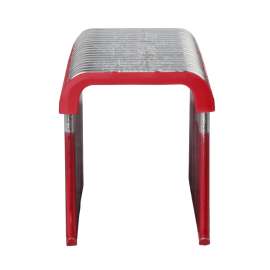 Milwaukee MNM1-600 Cable Staples, 1 in L Leg, 3/4 in W Crown, Steel, Pink/Red