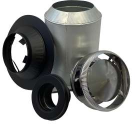 SELKIRK JM7DCSP-N Ceiling Support Kit, Black