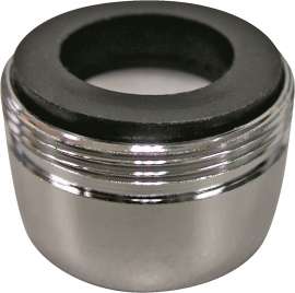 Worldwide Sourcing Sourcing Faucet Aerators, Dual Thread, Chrome