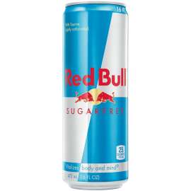 Red Bull RB33673 Energy Drink, Sugarfree Flavor, 16 oz Can