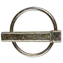 Ben-Mor 70431 Linch Pin, 1/4 in Dia Pin, 1-1/4 in L, Steel, Zinc