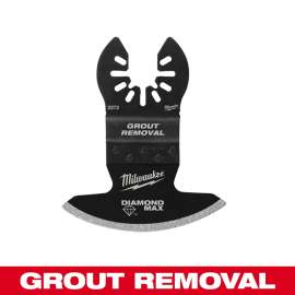 Milwaukee OPEN-LOK 49-25-2272 Grout Removal Multi-Tool Blade, Diamond Grit