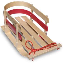 Paricon B40 Pull Sleigh, Wood
