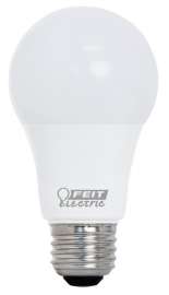 Feit Electric OM40DM/927CA LED Lamp, General Purpose, A19 Lamp, 40 W Equivalent, E26 Lamp Base, Dimmable