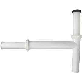 Plumb Pak PP335W Disposer Kit, Adjustable, White, For: InSinkErator