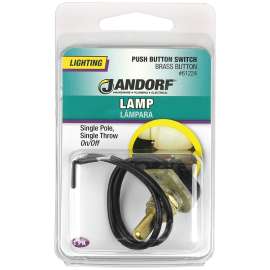 Jandorf 61224 Switch, 3/6 A, 125/250 VAC, SPST, Lead Wire Terminal