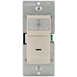 Leviton R08-IPS02-1LT Universal Motion Detector, CFL, Halogen, Incandescent, LED Lamp, 30 s to 30 min, 150 W