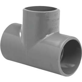 GENOVA 300 Series 314158 Pipe Tee, 1-1/2 in Run, Slip Run Connection, 1-1/2 in Branch, Slip Joint Branch Connection