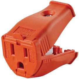 Leviton 003-3W102-00R Hinged Connector, 2 -Pole, 15 A, 125 V, Orange