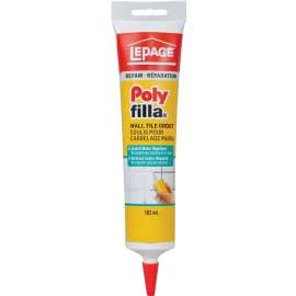 LePage Polyfilla 394892 Wall Tile Grout, Paste, Ketone, Cream, 162 mL Tube