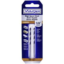 Vulcan Drill Bit, HI-SPD, Steel 1/8 in
