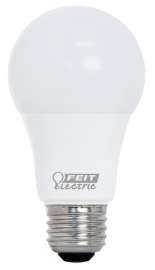 Feit Electric OM40DM/950CA/4 LED Lamp, General Purpose, A19 Lamp, 40 W Equivalent, E26 Lamp Base, Dimmable