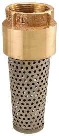 Boshart PENL-FV100 Foot Valve, 1 in Connection, 200 psi Pressure, Brass Body