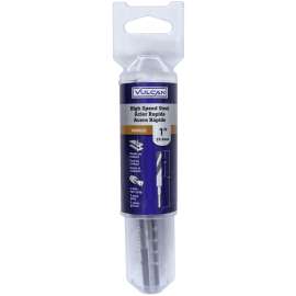 Vulcan Jobber Length Drill, 1 In Dia, 1/2 In Reduced Shank, High Speed Steel