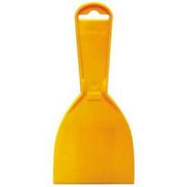 HYDE Richard Series 134-F Putty Knife, 3-15/16 in L Blade, Plastic Blade, Stiff Blade, Plastic Handle