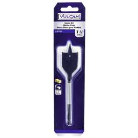 Vulcan Spade Drill Bit, 1-1/8 In Dia, Hex Shank
