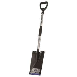 Vulcan 34862 Garden Shovel, Stainless Steel Blade, Steel Handle, D-Shaped Handle, 30 in L Handle